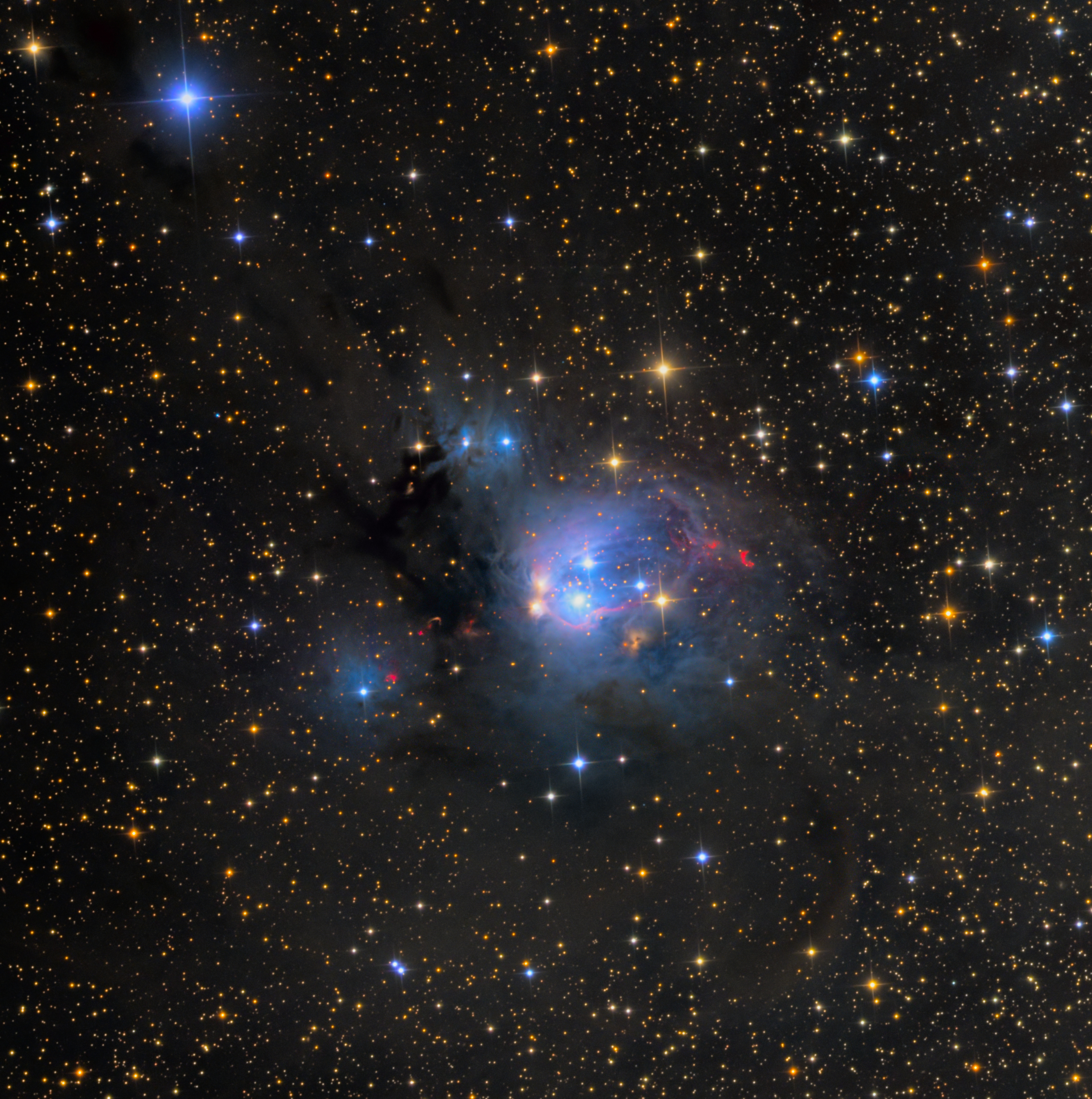 NGC7129 - Ken Crawford