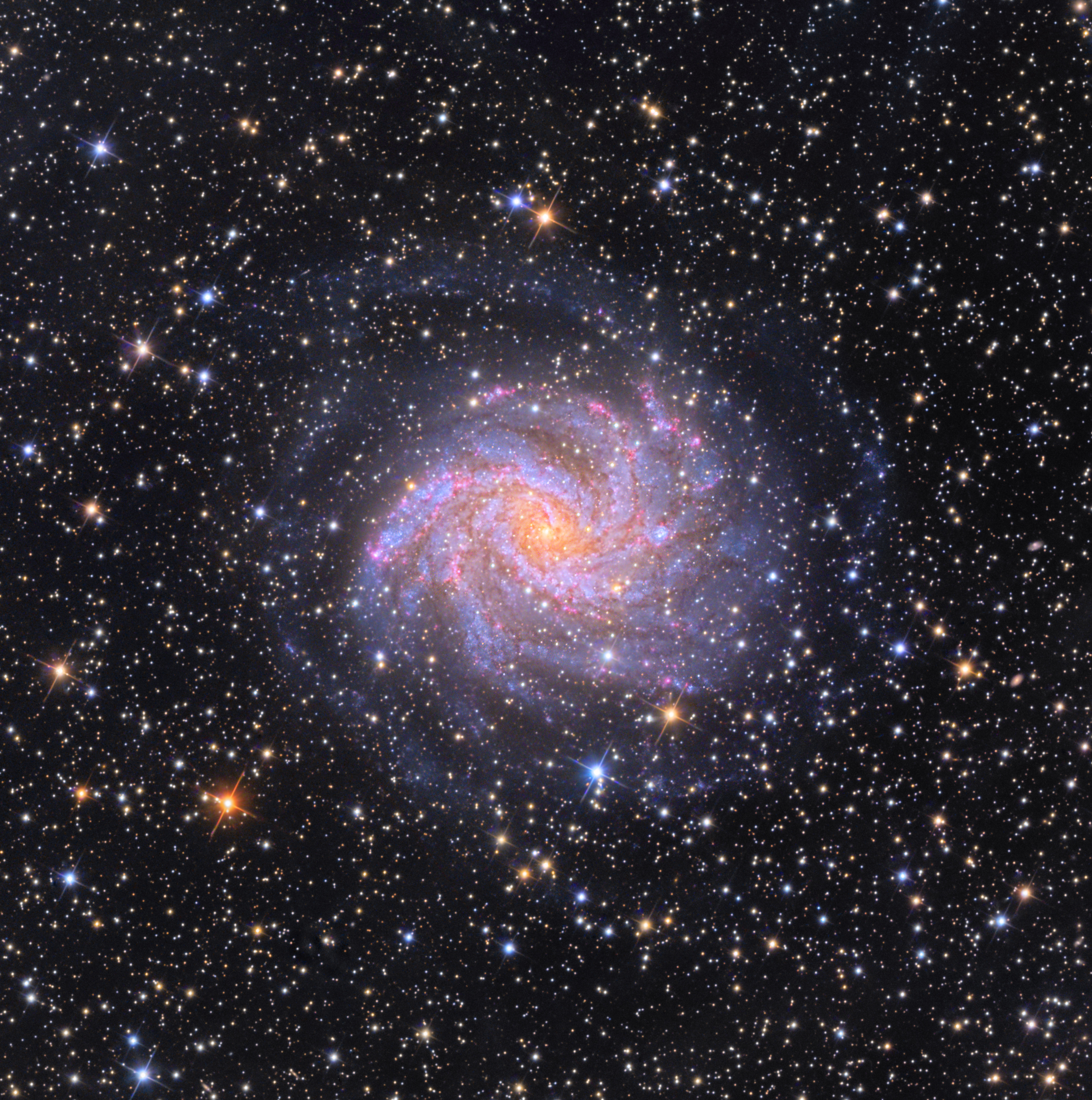 NGC6946 Fireworks Galaxy by Ken Crawford